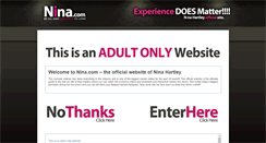 Desktop Screenshot of nina.com