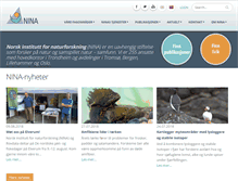 Tablet Screenshot of nina.no